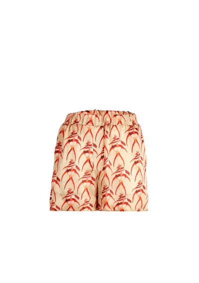 Angel Fish Shorts Beige
